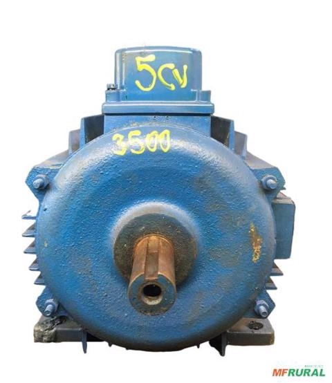Imagem Motor Elétrico 5 Cv Hp 3500 Rpm 2p Não Revisado não weg C2042 Imagem Motor Elétrico 5 Cv Hp 3500 Rpm 2p Não Revisado não weg C2042