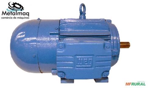 Motofreio motor elétrico com freio 3/4 hp 0,75 cv 1700 RPM/3500 RPM c2302 Imagem Motofreio motor elétrico com freio 3/4 hp 0,75 cv 1700 RPM/3500 RPM c2302