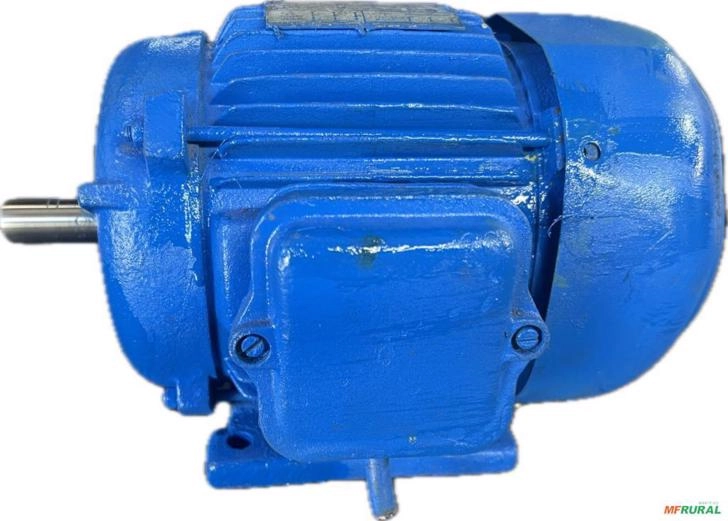 Motor elétrico 1/2 cv Tri 3500 rpm 2 p Recondicionado C3034 Imagem Motor elétrico 1/2 cv Tri 3500 rpm 2 p Recondicionado C3034
