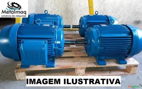 Motor elétrico 75 cv Tri 3500 rpm 2 p Recondicionado C3053 Imagem Motor elétrico 75 cv Tri 3500 rpm 2 p Recondicionado C3053