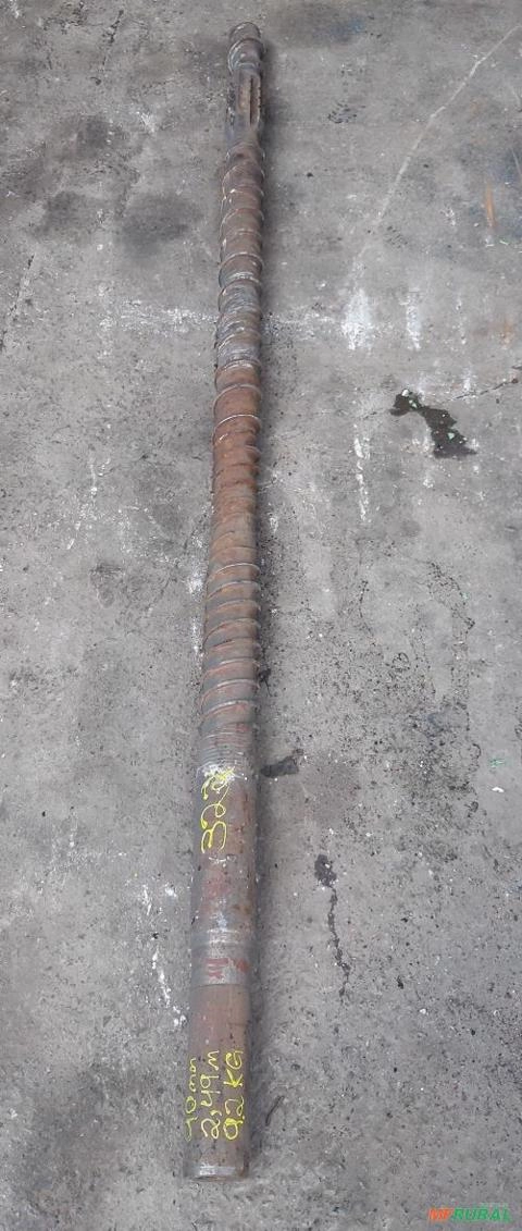 Rosca Extrusora Sopradora Injetora 2,49 m x 90 mm - C322 Imagem Rosca Extrusora Sopradora Injetora 2,49 m x 90 mm - C322