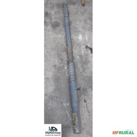 Rosca para Extrusora Sopradora Injetora 2,49 m x 90 mm - C329 Imagem Rosca para Extrusora Sopradora Injetora 2,49 m x 90 mm - C329