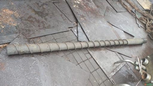 Rosca Extrusora Sopradora Injetora 2,89 m x 130 mm - C330 Imagem Rosca Extrusora Sopradora Injetora 2,89 m x 130 mm - C330