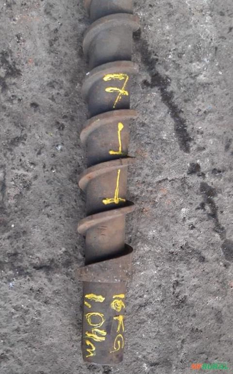 Rosca para extrusora de plástico 1,04 m x 60 mm - C711 Imagem Rosca para extrusora de plástico 1,04 m x 60 mm - C711