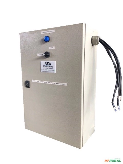 Painel Partida Estrela Triangulo 100cv 220v 120-150a - C2746 Imagem Painel Partida Estrela Triangulo 100cv 220v 120-150a - C2746