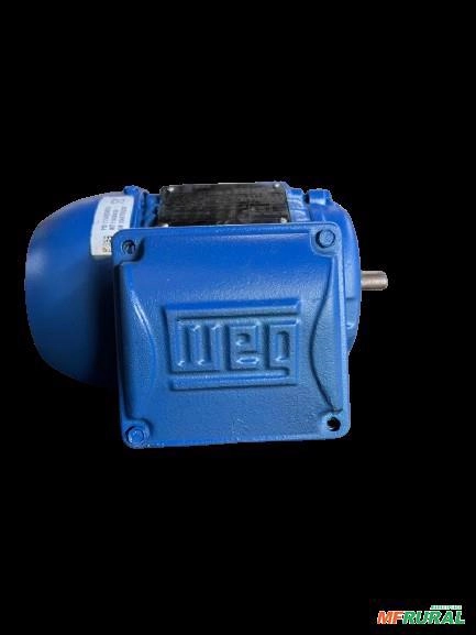 Motor elétrico 1/4 cv 0,25 hp Trif weg 1700rpm 4polos C4031 Imagem Motor elétrico 1/4 cv 0,25 hp Trif weg 1700rpm 4polos C4031