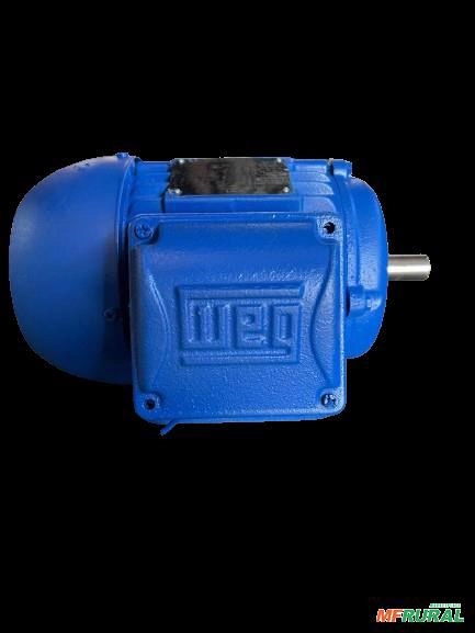 Motor elétrico 1,5 cv 1,5 hp Trif weg 1700 rpm 4 p C4036 Imagem Motor elétrico 1,5 cv 1,5 hp Trif weg 1700 rpm 4 p C4036