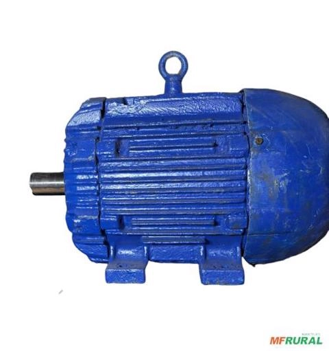 Motor elétrico 7,5 cv 7,5 hp Trif weg 3500rpm 2polos C4073 Imagem Motor elétrico 7,5 cv 7,5 hp Trif weg 3500rpm 2polos C4073