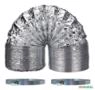 Tubo Tirar Ar Quente 500mm Chiller/Bomba De calor 20" C/ 5 metros C2986 Imagem Tubo Tirar Ar Quente 500mm Chiller/Bomba De calor 20" C/ 5 metros C2986