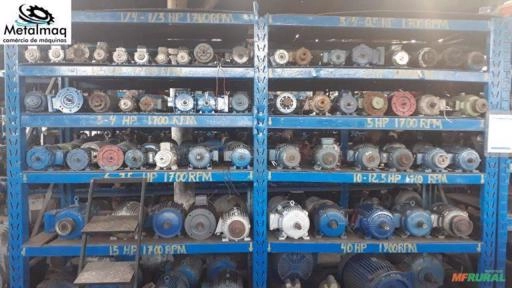 Motor Elétrico 12,5Cv Hp 3500 Rpm 2p Não Revisado não weg C2046 Imagem Motor Elétrico 12,5Cv Hp 3500 Rpm 2p Não Revisado não weg C2046