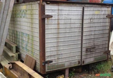 Baú de Alumínio Para Caminhão 3/4 164x217x403m - C1064 Imagem Baú de Alumínio Para Caminhão 3/4 164x217x403m - C1064