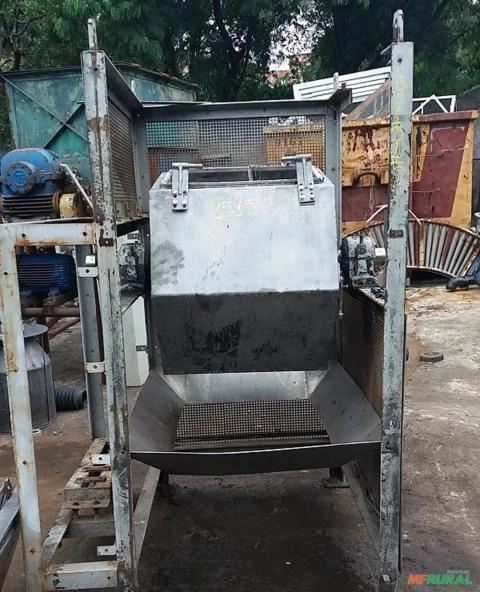 Tamboreador De Inox Criogênico Polimento Vibratório C1515 Imagem Tamboreador De Inox Criogênico Polimento Vibratório C1515