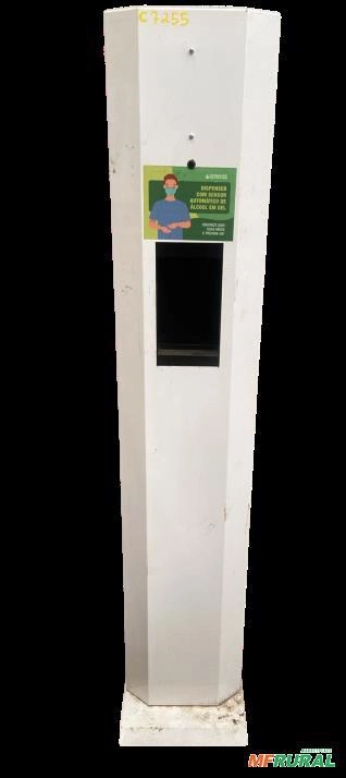 SUPORTE TOTEM DISPENSADOR DE ÁLCOOL EM GEL C7255 Imagem SUPORTE TOTEM DISPENSADOR DE ÁLCOOL EM GEL C7255