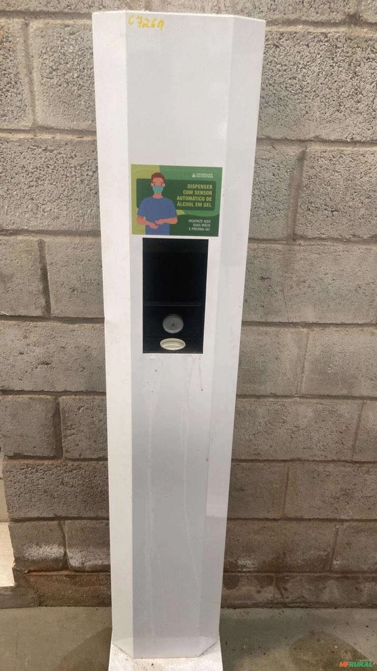 SUPORTE TOTEM DISPENSADOR DE ÁLCOOL EM GEL C7269 Imagem SUPORTE TOTEM DISPENSADOR DE ÁLCOOL EM GEL C7269