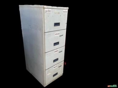 ARQUIVO DE AÇO 4 GAVETAS CINZA PARA ESCRITÓRIO C7409 Imagem ARQUIVO DE AÇO 4 GAVETAS CINZA PARA ESCRITÓRIO C7409