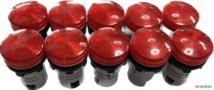 10 Pc Sinaleiro Led 22mm - Tensão 24 vcc / vdc C7552 Imagem 10 Pc Sinaleiro Led 22mm - Tensão 24 vcc / vdc C7552