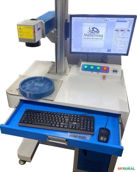 MÁQUINA GRAVAÇÃO A LASER CNC 30W C7588 Imagem MÁQUINA GRAVAÇÃO A LASER CNC 30W C7588