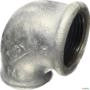 5x Cotovelo 90° Galvanizado 3/4 Imagem 5x Cotovelo 90° Galvanizado 3/4