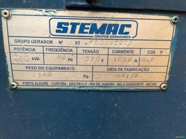 Imagem GRUPO GERADOR DE ENERGIA 400/450 KVA STEMAC CUMMINS - C7448 Imagem GRUPO GERADOR DE ENERGIA 400/450 KVA STEMAC CUMMINS - C7448