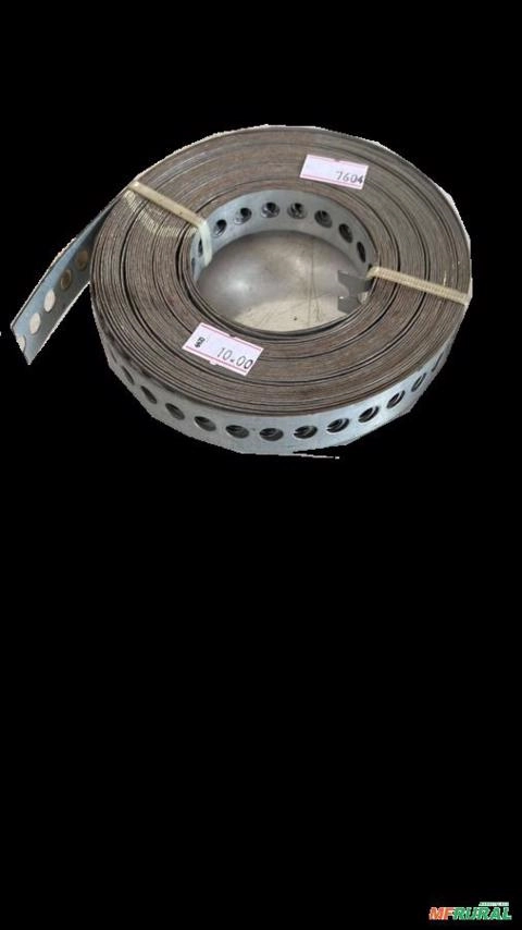 Fita Perfurada Galvanizada c7604 Imagem Fita Perfurada Galvanizada c7604