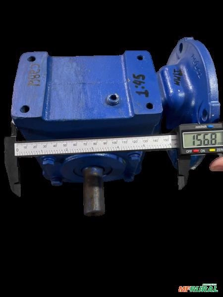 Imagem Redutor de velocidade coroa S/ fim 19mm 1:45 2 cv C2861 Imagem Redutor de velocidade coroa S/ fim 19mm 1:45 2 cv C2861