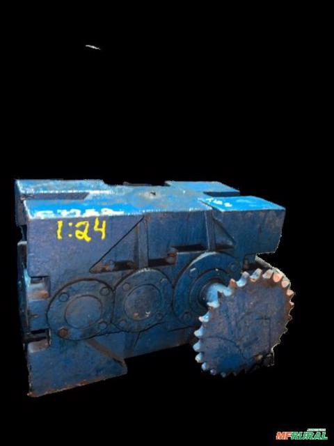 Redutor De Velocidade 1:24 EE Ø26MM Extrusora C7952 Imagem Redutor De Velocidade 1:24 EE Ø26MM Extrusora C7952