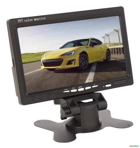 Monitor Portátil Veicular Lcd 7 Polegada P/ Dvr Camera De Ré C8060 Imagem Monitor Portátil Veicular Lcd 7 Polegada P/ Dvr Camera De Ré C8060