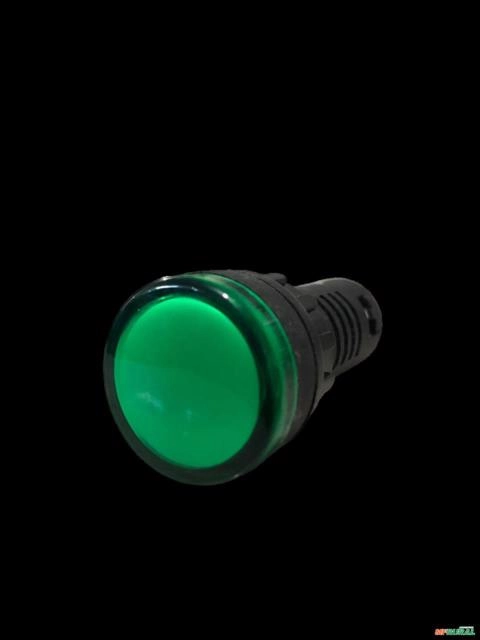 10 Pc Sinaleiro Led 28mm - Tensão 220 vcc / vdc C7684 Imagem 10 Pc Sinaleiro Led 28mm - Tensão 220 vcc / vdc C7684