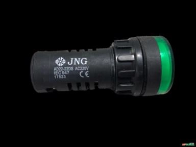 Imagem 10 Pc Sinaleiro Led 28mm - Tensão 220 vcc / vdc C7684 Imagem 10 Pc Sinaleiro Led 28mm - Tensão 220 vcc / vdc C7684