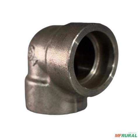 Cotovelo curva 90° inox 304 50mm B16 1 1/2" C8257 Imagem Cotovelo curva 90° inox 304 50mm B16 1 1/2" C8257