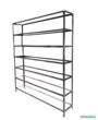 Estante Aço 7 Prateleiras Armário 58Kg 1,95x1,71x31cm C8253 Imagem Estante Aço 7 Prateleiras Armário 58Kg 1,95x1,71x31cm C8253