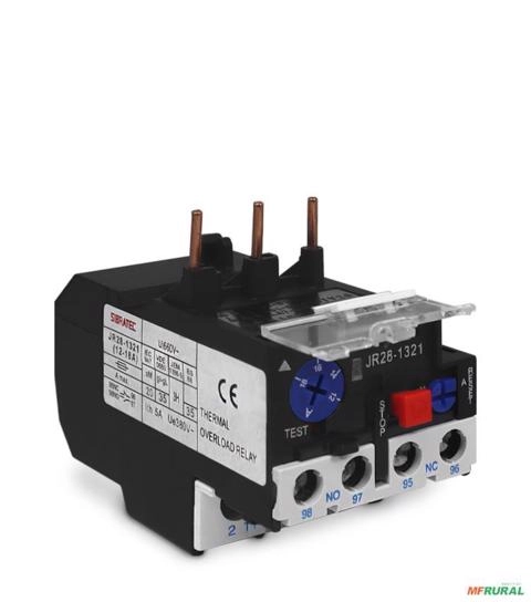 Relé Térmico JR28-1321 Ajuste 12~18A Sibratec C3202 Imagem Relé Térmico JR28-1321 Ajuste 12~18A Sibratec C3202