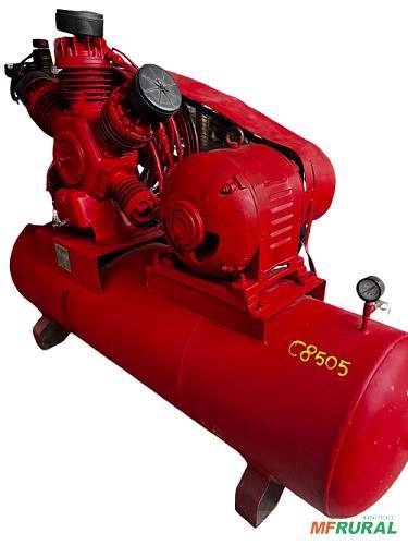 Compressor Pistão 60 Pés Funcionando Não Revisado C8505 Imagem Compressor Pistão 60 Pés Funcionando Não Revisado C8505
