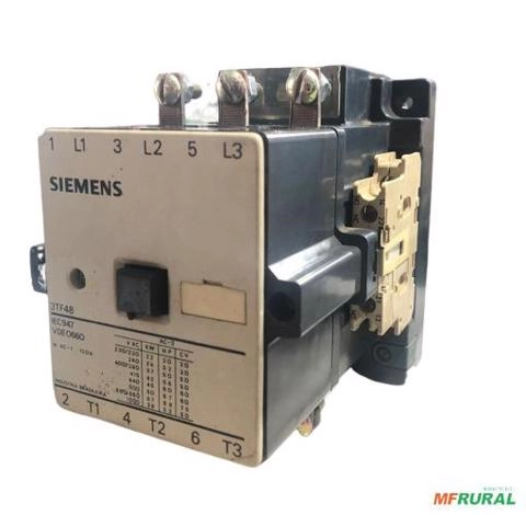 Imagem Contatora 3TF48 30hp 75A Siemens C2546 Imagem Contatora 3TF48 30hp 75A Siemens C2546