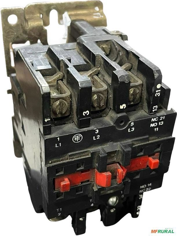 Contatora antiga 6 cv 25A CW25 weg telemecanique C2598 Imagem Contatora antiga 6 cv 25A CW25 weg telemecanique C2598