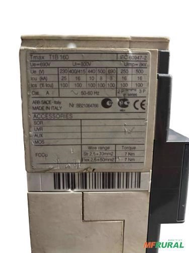 Imagem Disjuntor caixa moldada 63a GE ABB Merlin Gerin WEG C2554 Imagem Disjuntor caixa moldada 63a GE ABB Merlin Gerin WEG C2554