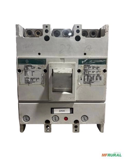 Imagem Disjuntor caixa moldada 225a GE ABB Merlin Gerin WEG C2561 Imagem Disjuntor caixa moldada 225a GE ABB Merlin Gerin WEG C2561