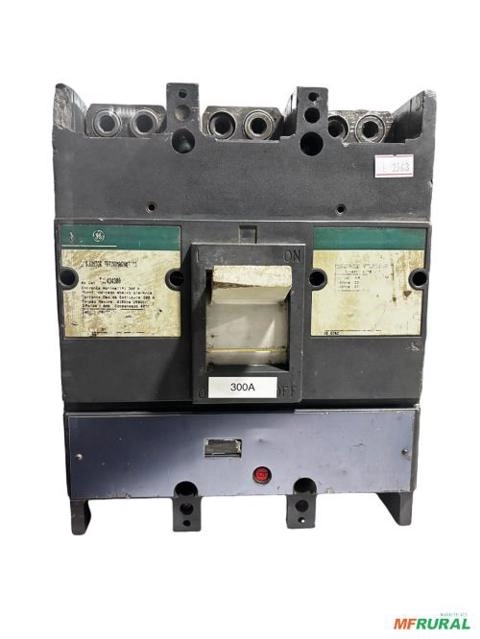 Imagem Disjuntor caixa moldada 300a GE ABB Merlin Gerin WEG C2563 Imagem Disjuntor caixa moldada 300a GE ABB Merlin Gerin WEG C2563