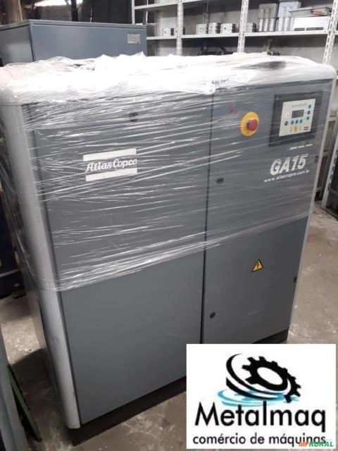 Compressor Parafuso GA 15FF secador 20 cv 80 pés C1611 Imagem Compressor Parafuso GA 15FF secador 20 cv 80 pés C1611