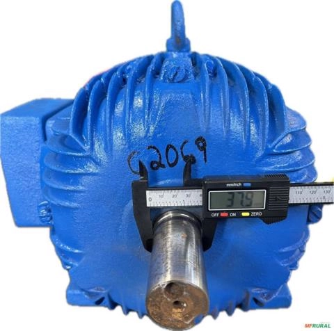 Imagem Motor elétrico 10 cv 10 hp Trif weg Eberle Kohlback 1100 rpm 6 polos c2069 Imagem Motor elétrico 10 cv 10 hp Trif weg Eberle Kohlback 1100 rpm 6 polos c2069