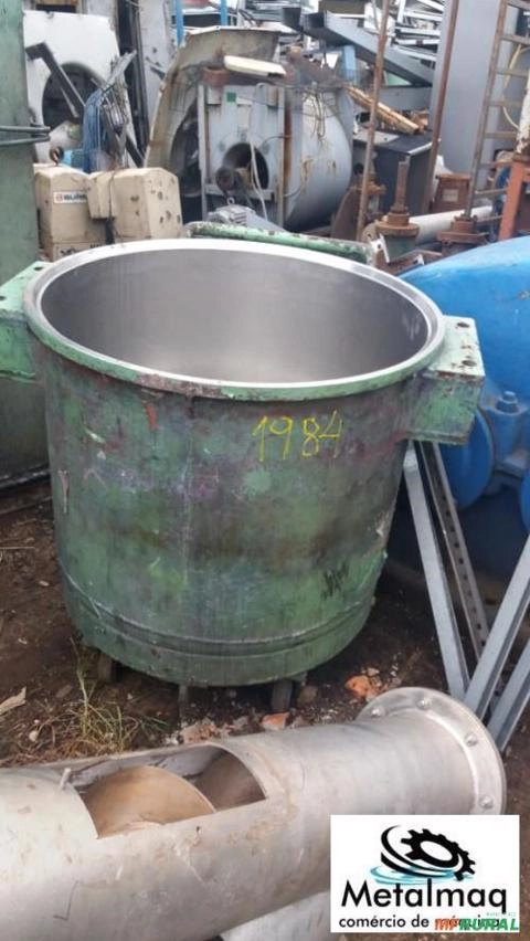Tacho de inox 300 litros 75dx65a C1984 Imagem Tacho de inox 300 litros 75dx65a C1984