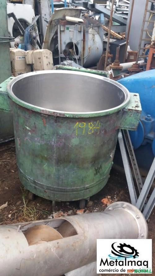 Tacho de inox 300 litros 75dx65a C1984 Imagem Tacho de inox 300 litros 75dx65a C1984
