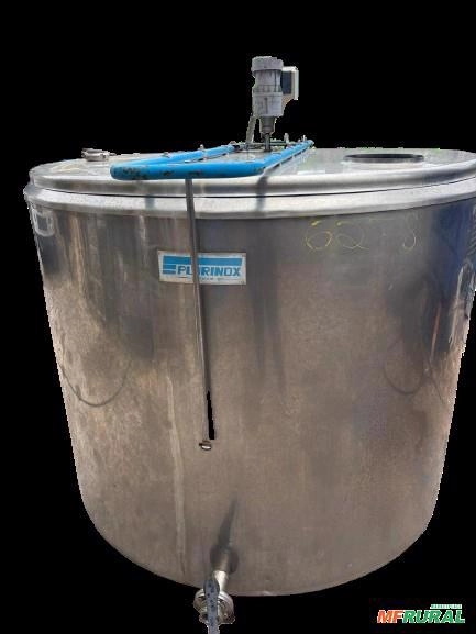 Tanque resfriador de leite Laticìnios Inox 1500 Litros - C6278 Imagem Tanque resfriador de leite Laticìnios Inox 1500 Litros - C6278