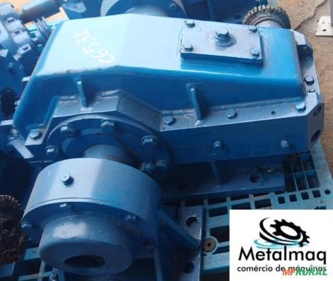 Redutor de velocidade para extrusora eixo 35mm 1:20 - C6531 Imagem Redutor de velocidade para extrusora eixo 35mm 1:20 - C6531