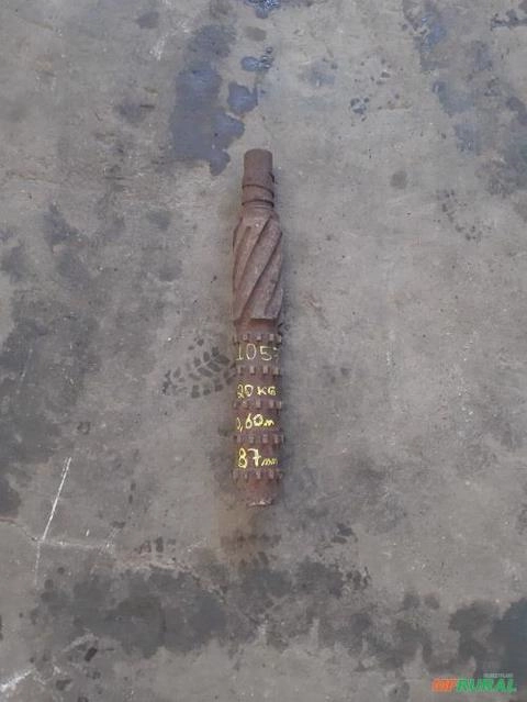 Ponta para rosca de extrusora de plástico 0,60x87mm C1057 Imagem Ponta para rosca de extrusora de plástico 0,60x87mm C1057