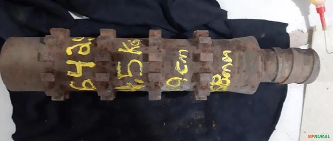 Ponta misturador para Rosca de extrusora 0,22x68mm C6429 Imagem Ponta misturador para Rosca de extrusora 0,22x68mm C6429