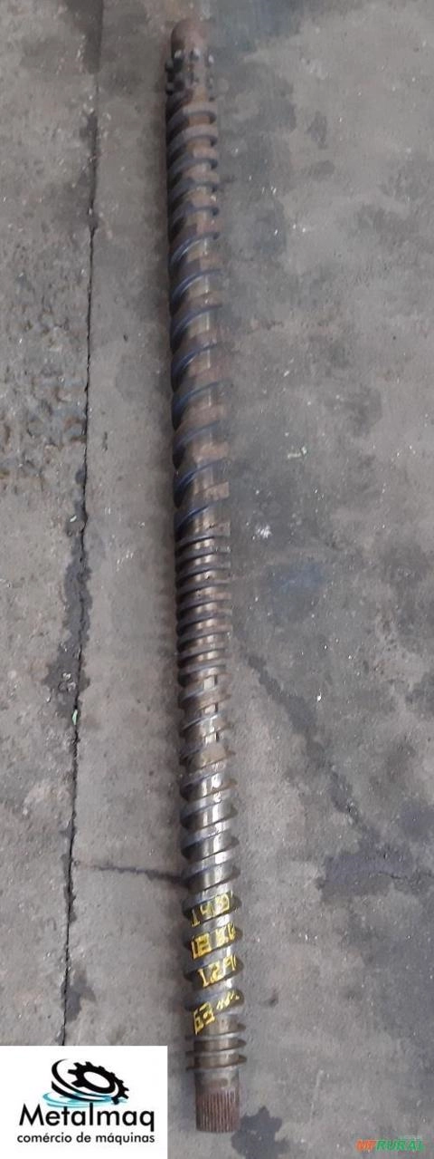 Rosca para extrusora injetora sopradora 1,29x63mm - C1494 Imagem Rosca para extrusora injetora sopradora 1,29x63mm - C1494