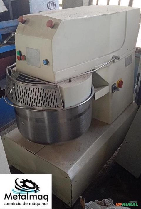 Masseira inox pão Batedeira padaria 60kg Ø55 x 29 cm - C6490 Imagem Masseira inox pão Batedeira padaria 60kg Ø55 x 29 cm - C6490