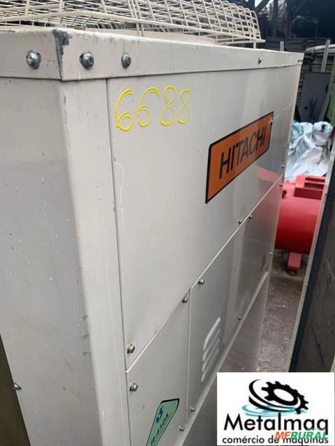 Condensadora Hitachi 10TR 30.000 kcal 120.000 btu 380v - C6688 Imagem Condensadora Hitachi 10TR 30.000 kcal 120.000 btu 380v - C6688