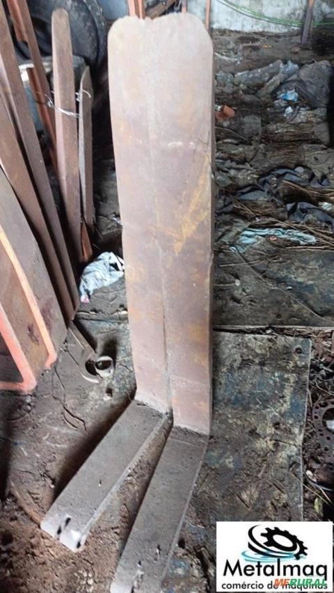 Garfos de empilhadeira 2,5 ton 800mm x 50mm - C6859 Imagem Garfos de empilhadeira 2,5 ton 800mm x 50mm - C6859